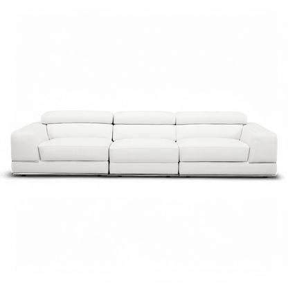 Divano modulare Amadeo 3 pezzi bianco