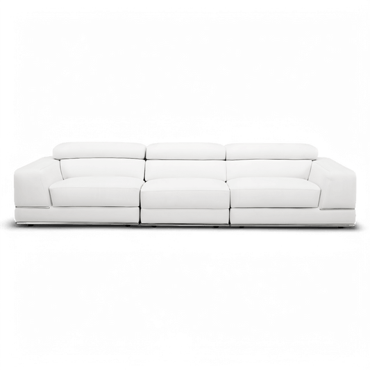 Divano modulare Amadeo 3 pezzi bianco