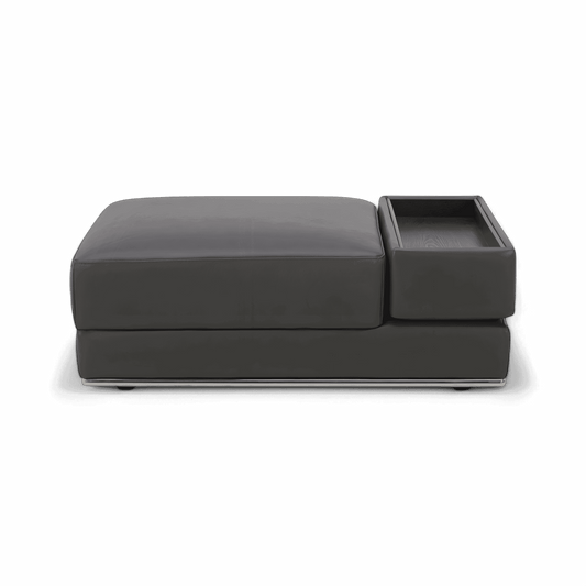 Amadeo Ottoman Elephant Grey