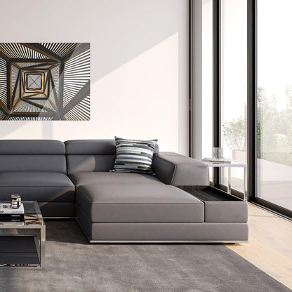Amadeo Ottoman Elephant Grey
