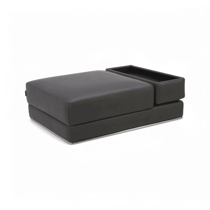 Amadeo Ottoman Elephant Grey