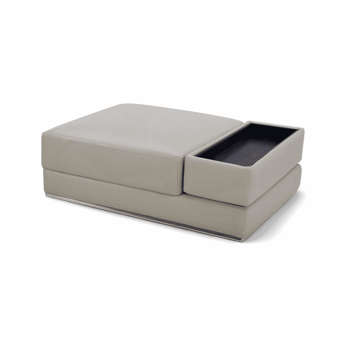 Amadeo Ottoman Grigio Chiaro