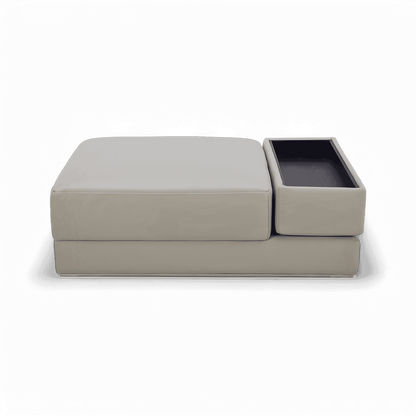Amadeo Ottoman Grigio Chiaro