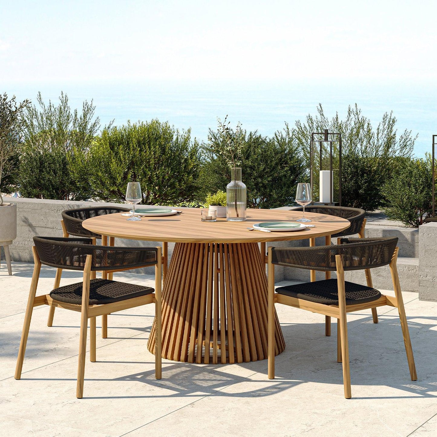 Sedia da pranzo per esterni Bali