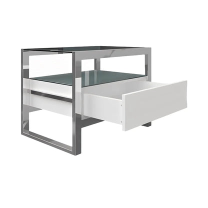Comodino Bari Bianco