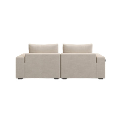 Divano Braxton 2 pezzi crema