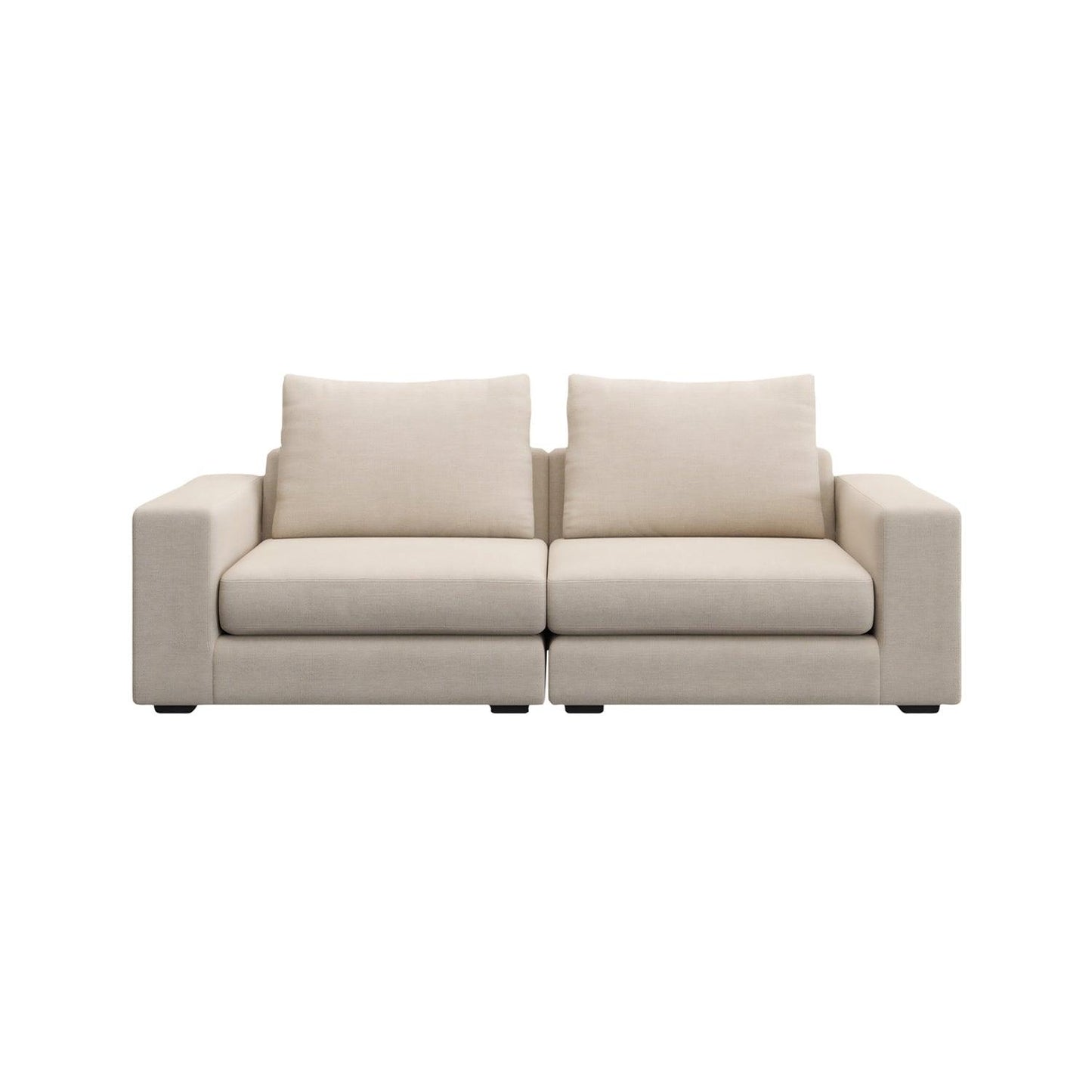 Divano Braxton 2 pezzi crema