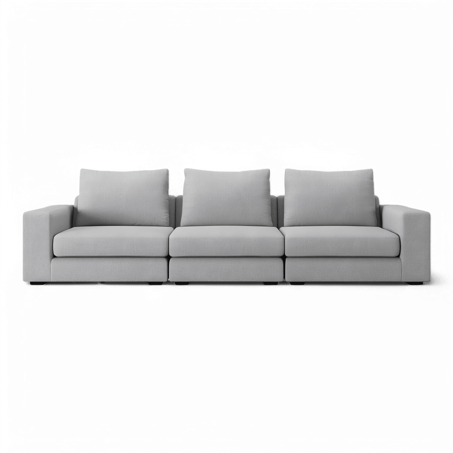 Divano Braxton 3 pezzi grigio