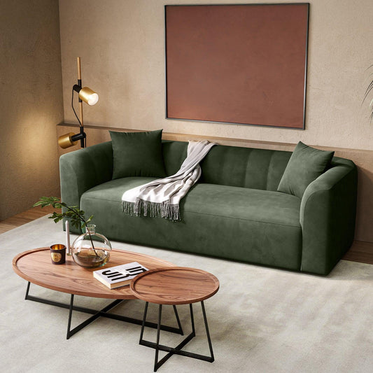 Divano Camden a 3 posti verde