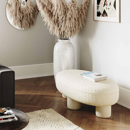 Pouf Zest Boucle