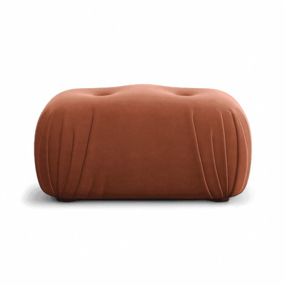 Rune Ottoman Terracotta Velluto