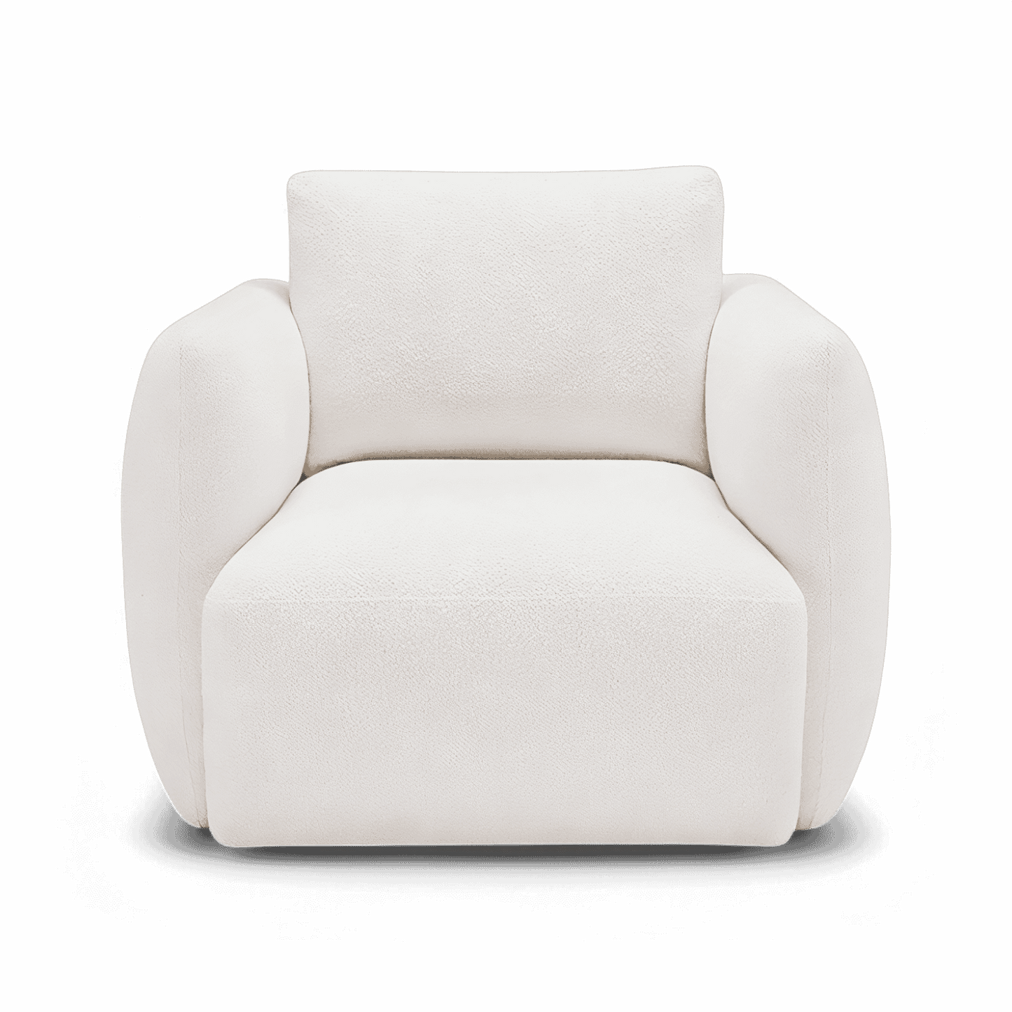 Gabriele Lounge Chair Bianco Boucle