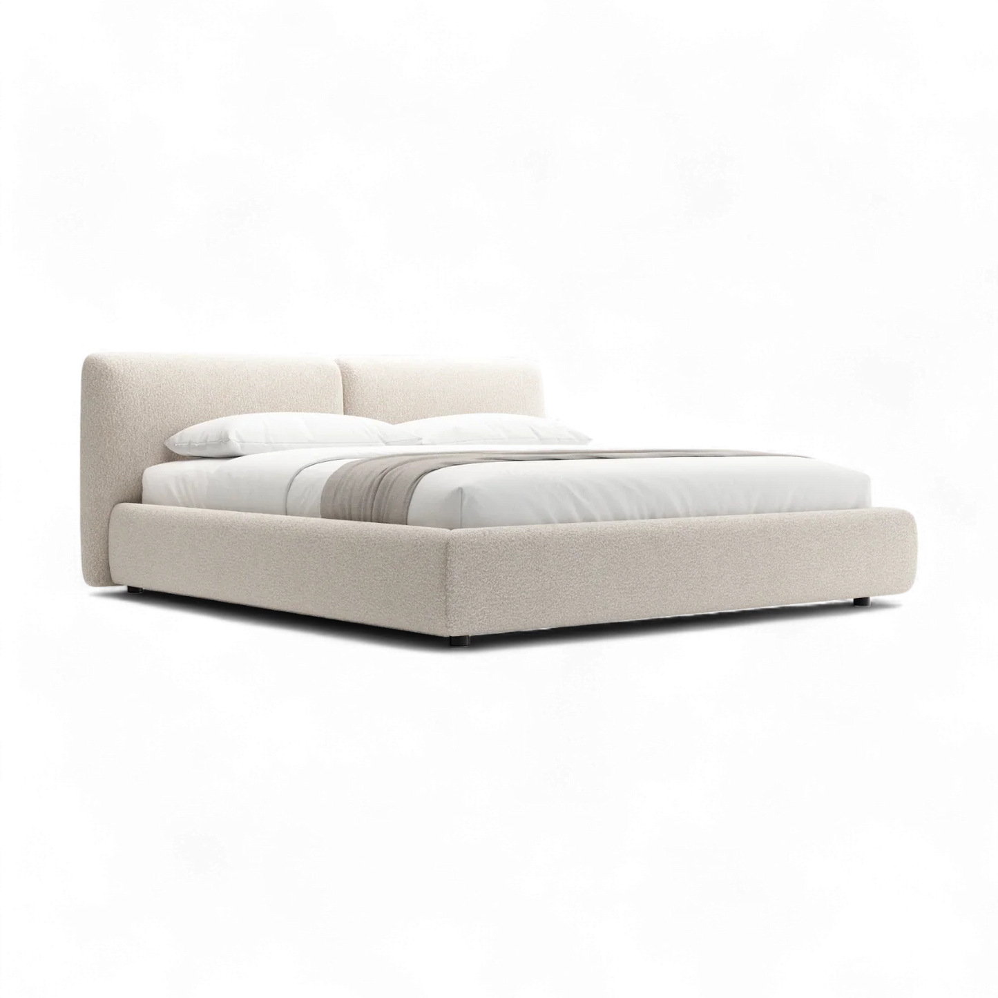 Letto Gabriele Bianco Boucle