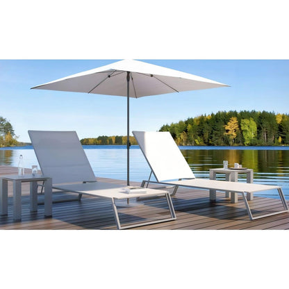 Isa Outdoor Lounger Bianco