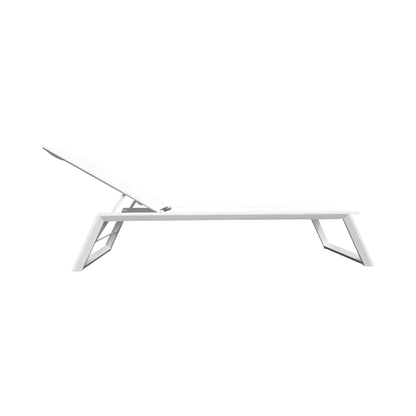 Isa Outdoor Lounger Bianco