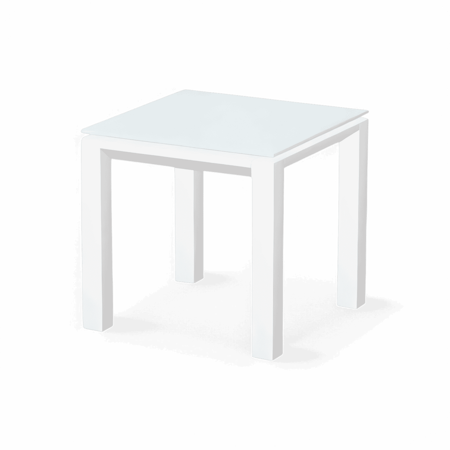 Tavolino da esterno Isa bianco