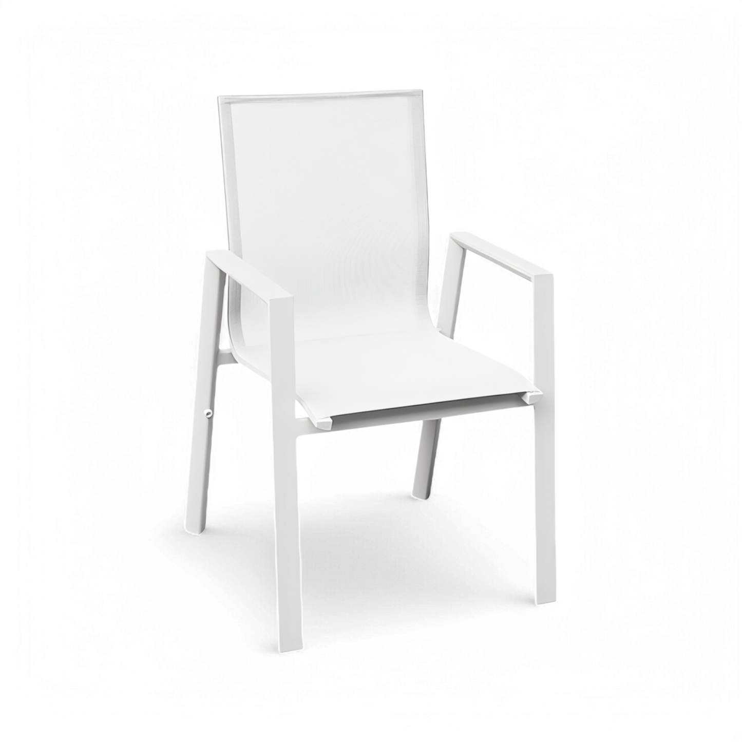 Set da pranzo per esterni Malta bianco