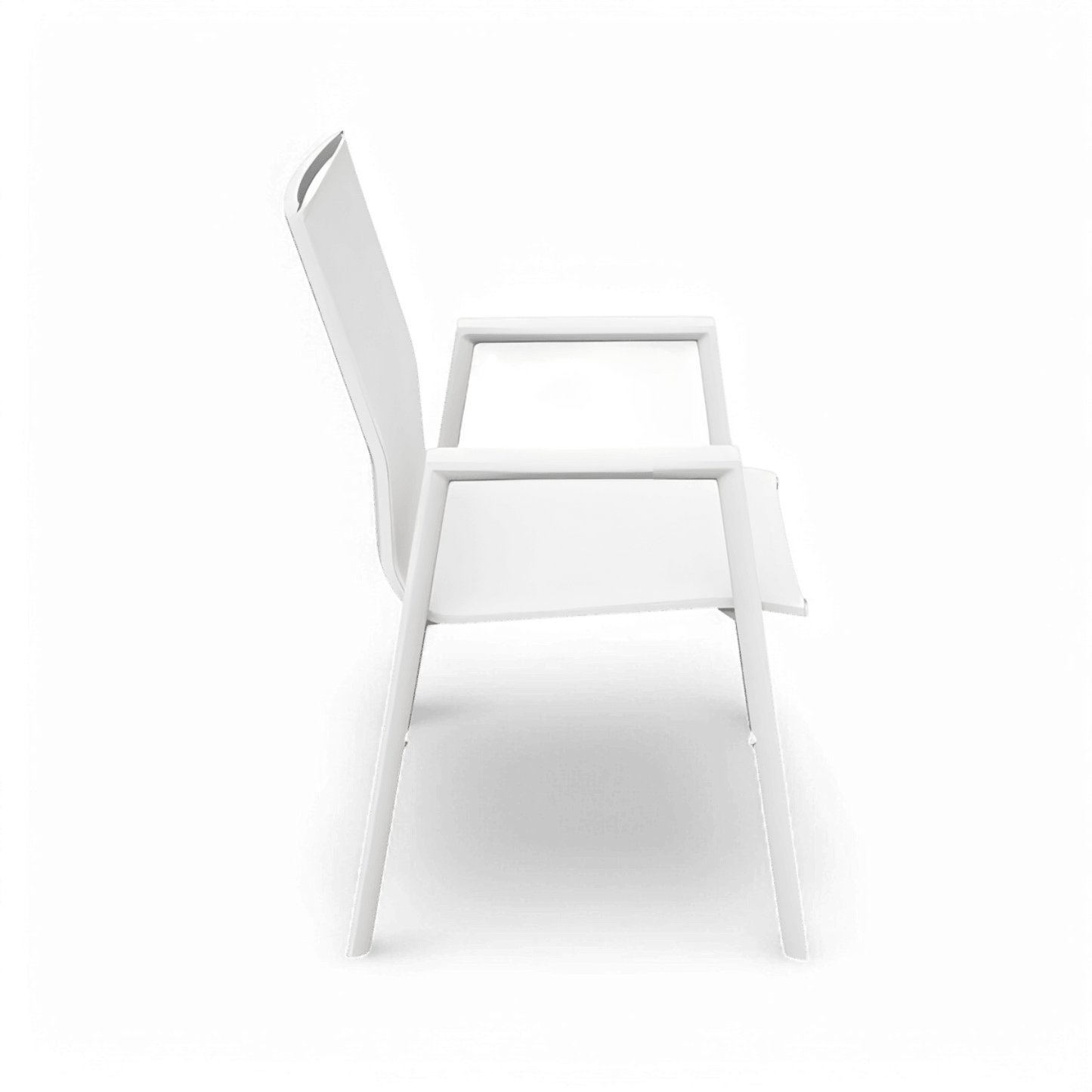 Set da pranzo per esterni Malta bianco
