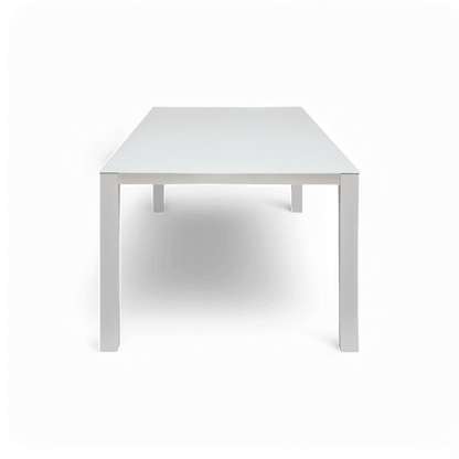 Set da pranzo per esterni Malta bianco