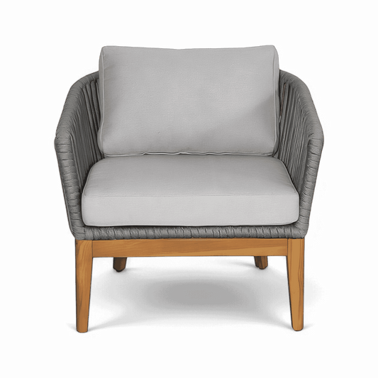 Poltrona da esterno Maui grigio chiaro