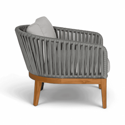 Poltrona da esterno Maui grigio chiaro