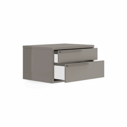 Comodino Monarch grigio sinistro