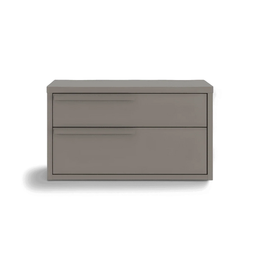 Comodino Monarch grigio sinistro