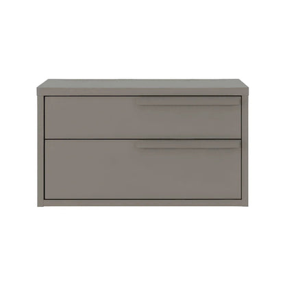 Comodino Monarch grigio a destra
