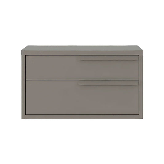 Comodino Monarch grigio a destra