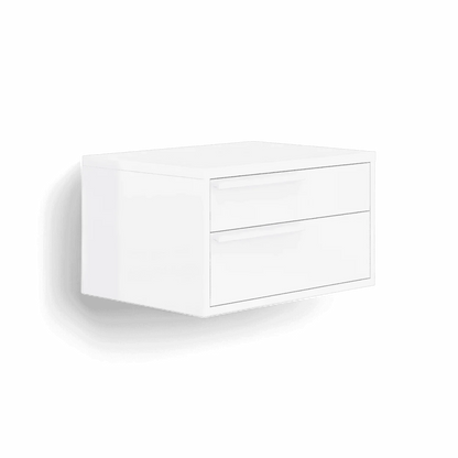 Comodino Monarch bianco sinistro