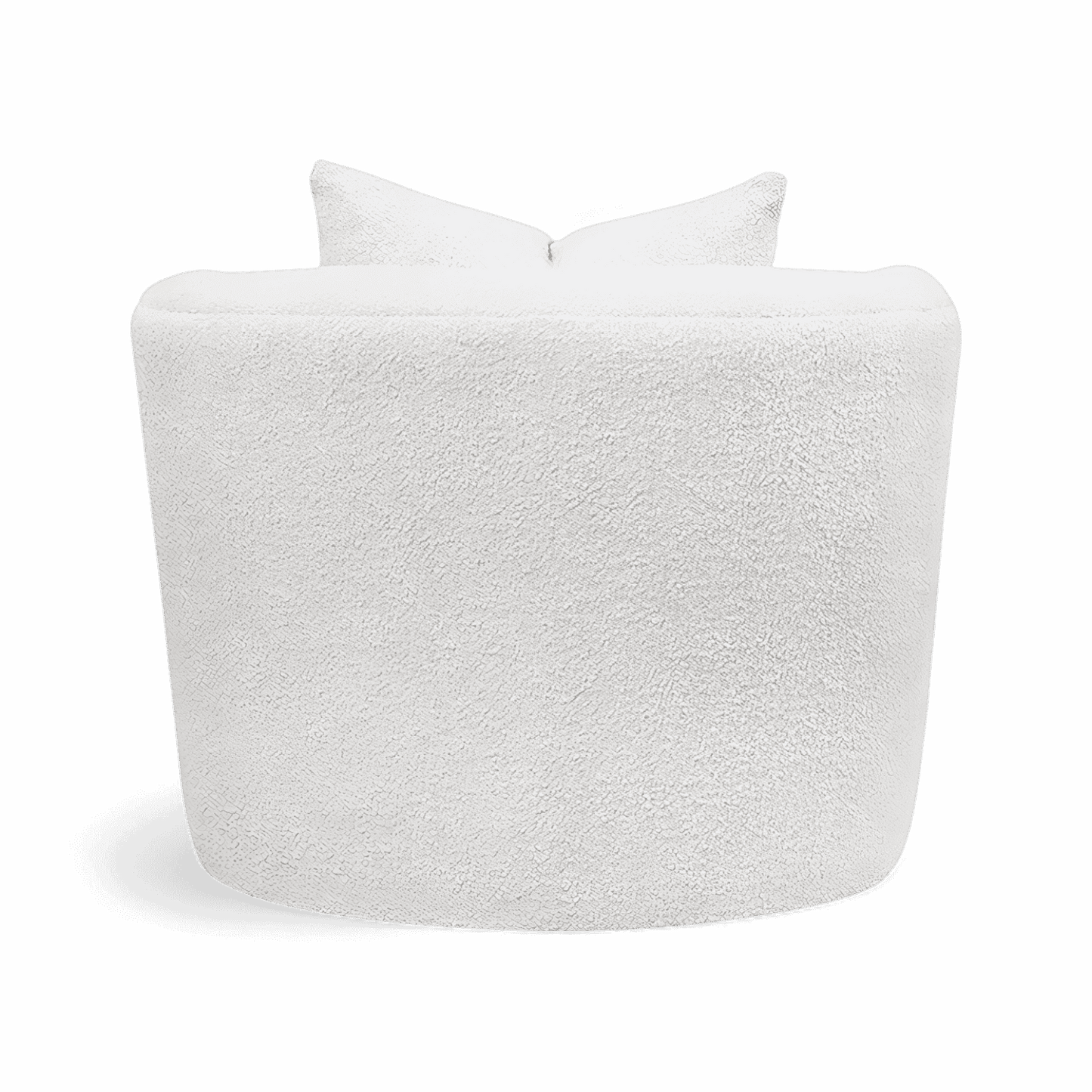 Poltrona Naomi in Boucle Bianco