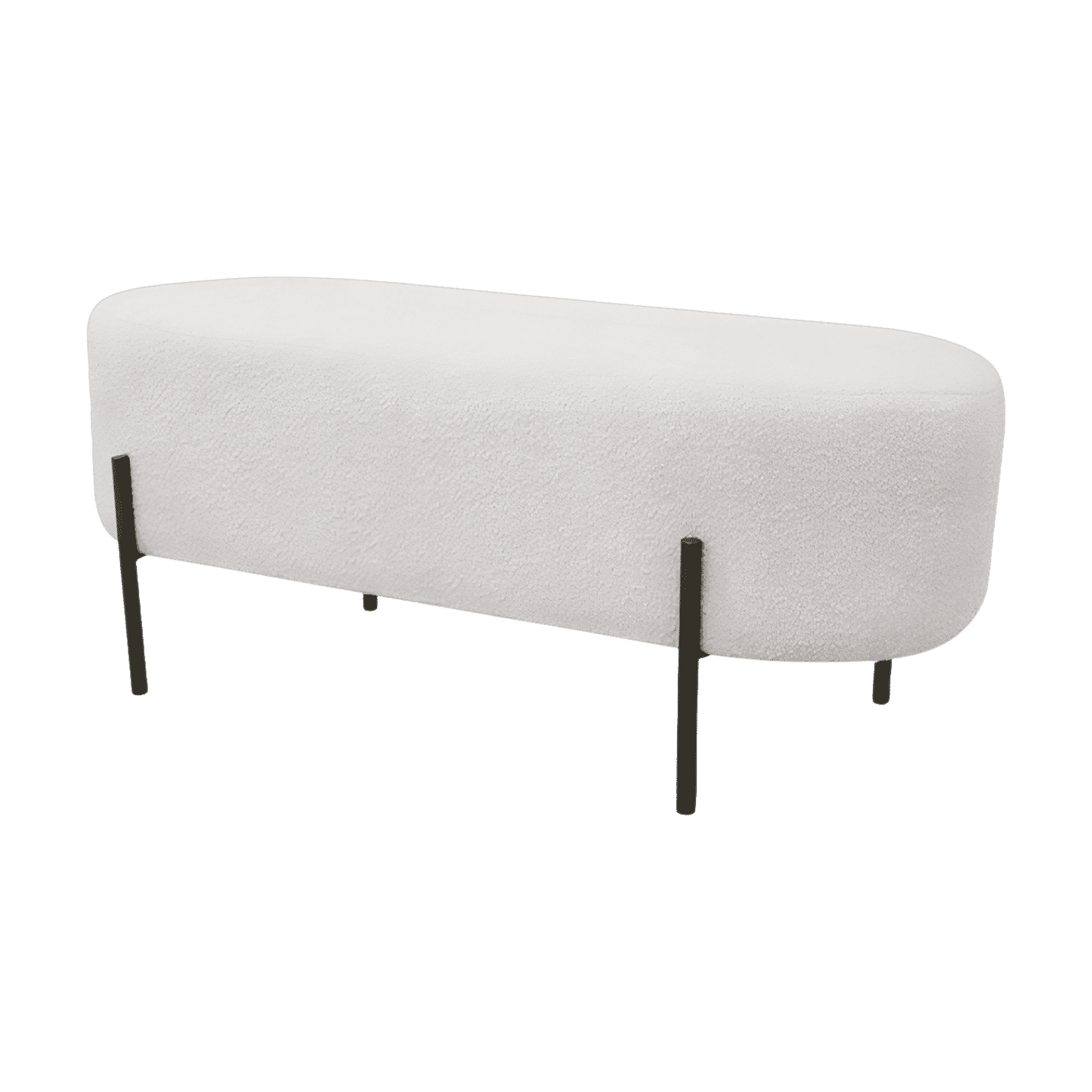Panca Naomi Boucle Bianco