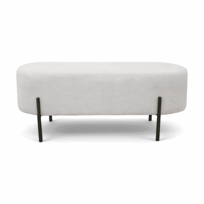 Panca Naomi Boucle Bianco