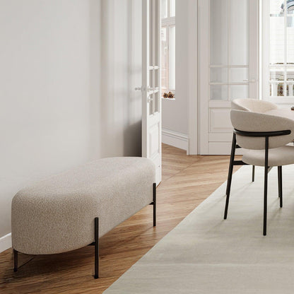 Panca Naomi Boucle Bianco