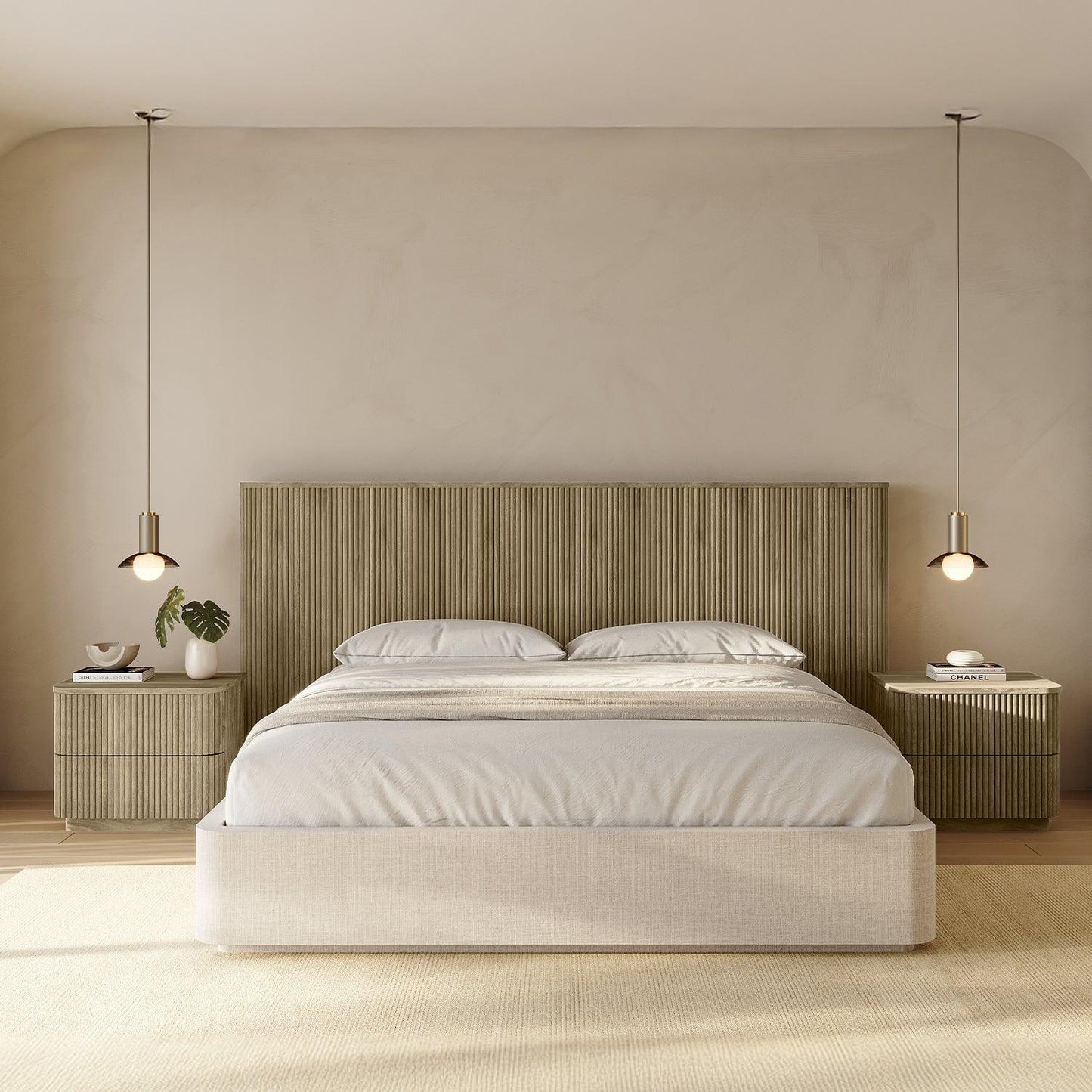 Letto Oxford Greige Oak