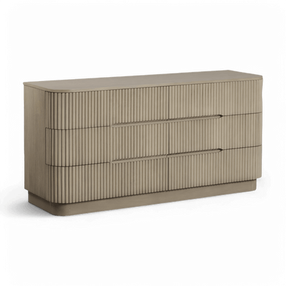 Cassettiera Oxford in rovere greige