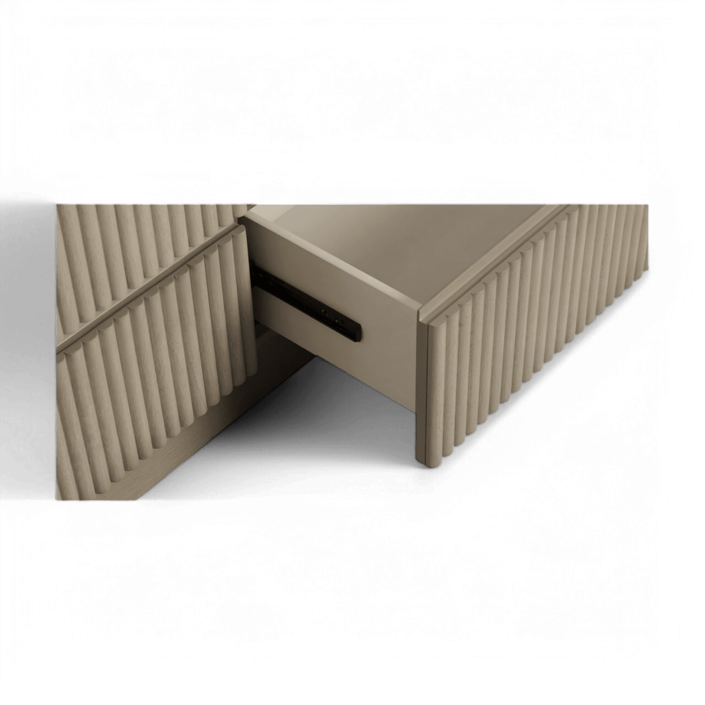 Cassettiera Oxford in rovere greige