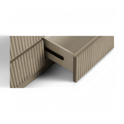 Cassettiera Oxford in rovere greige