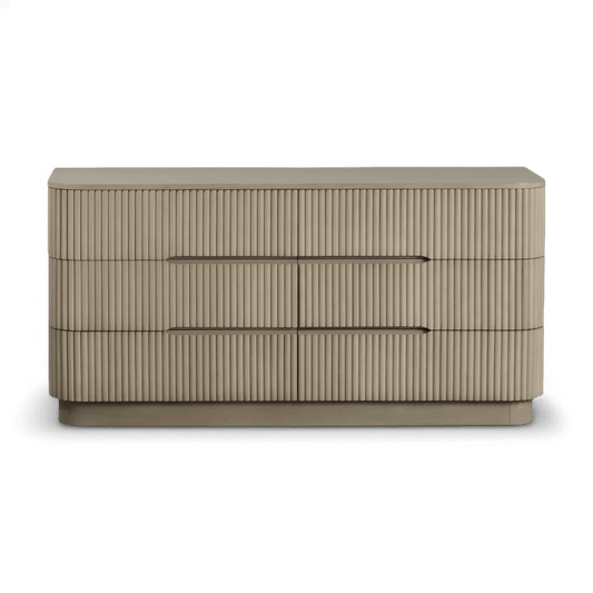Cassettiera Oxford in rovere greige