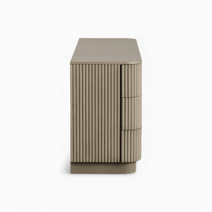 Cassettiera Oxford in rovere greige