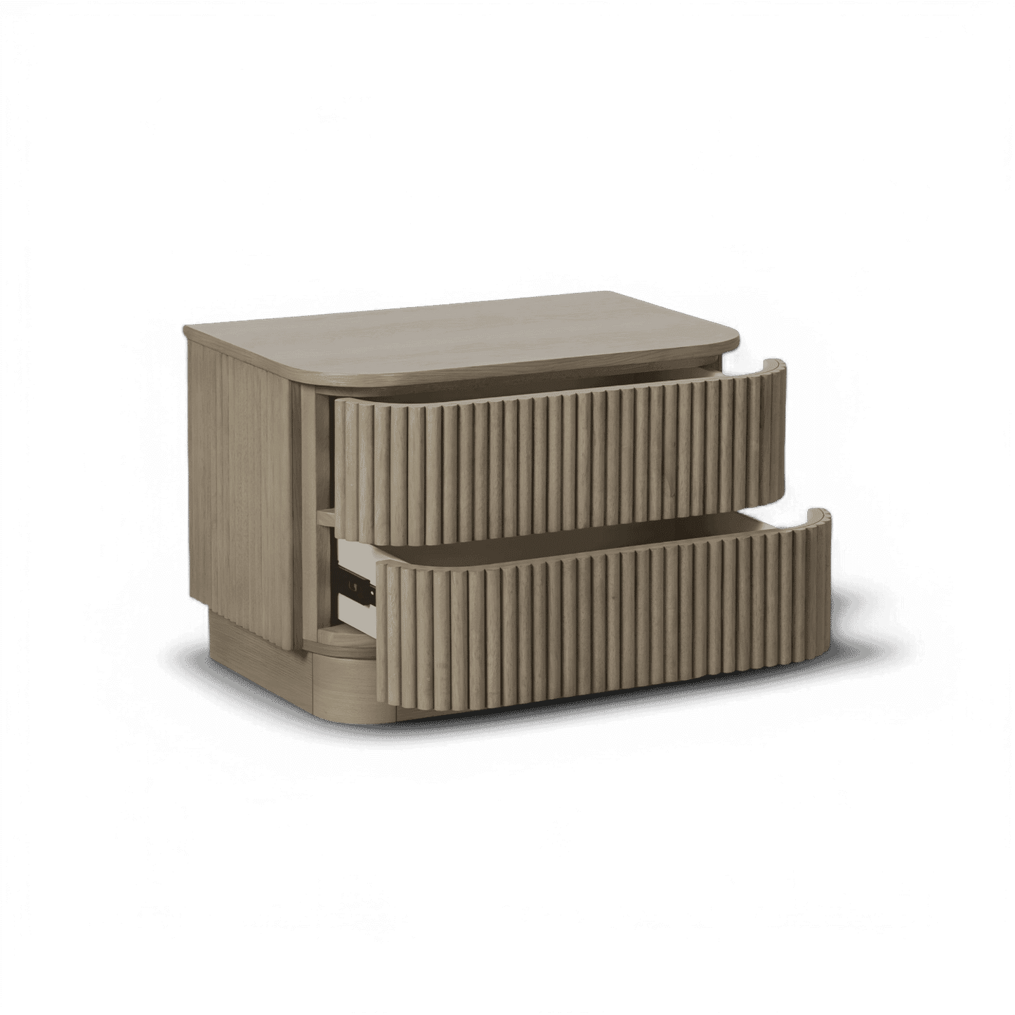Comodino Oxford in rovere greige