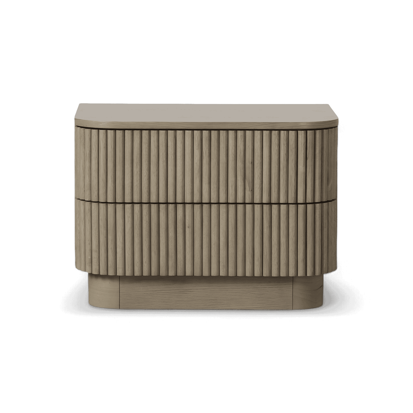 Comodino Oxford in rovere greige