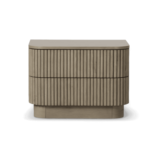 Comodino Oxford in rovere greige