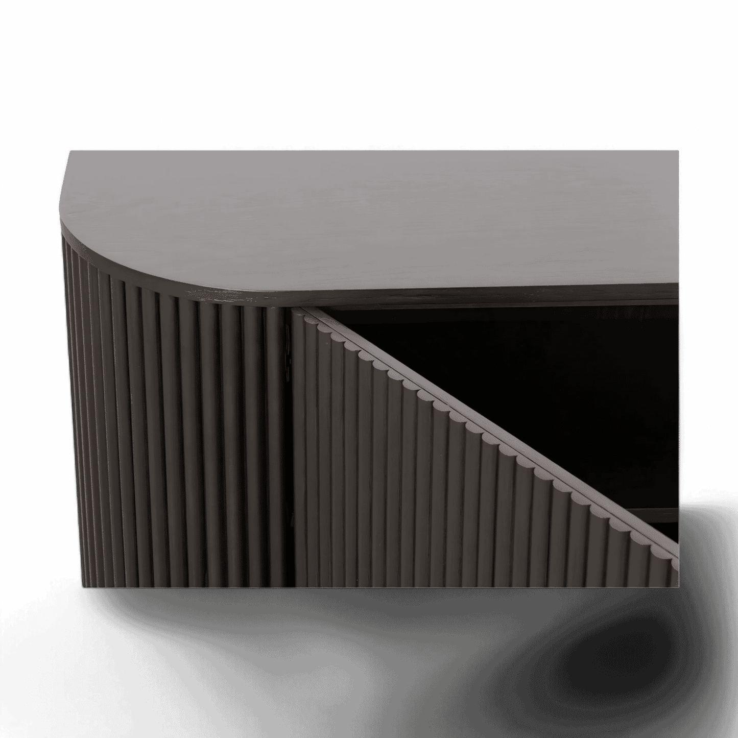 Mobile TV Oxford in legno nero