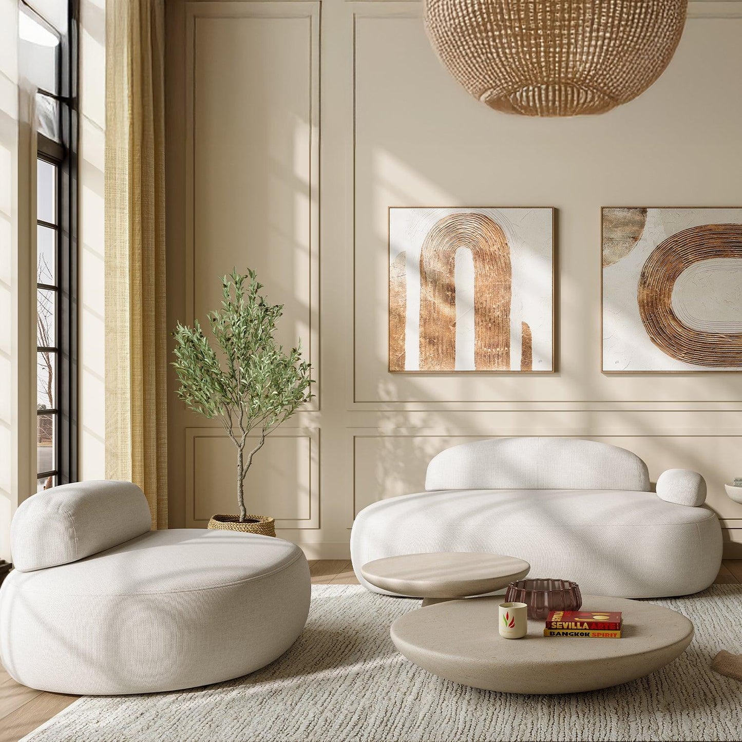Poltrona da interno/esterno Pebble