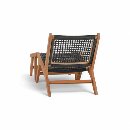 Poltrona da esterno Tahiti grigio scuro