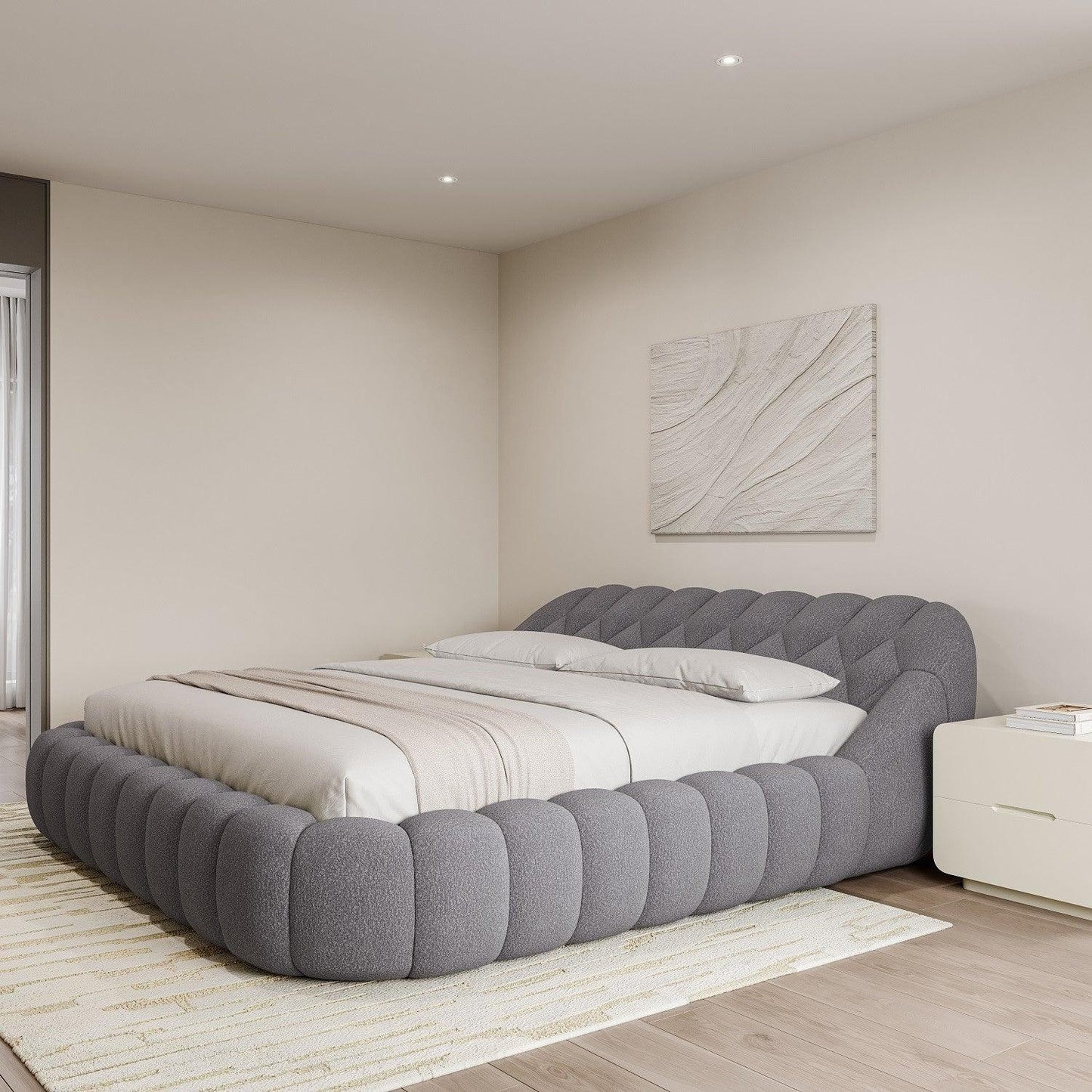 Letto Warby grigio