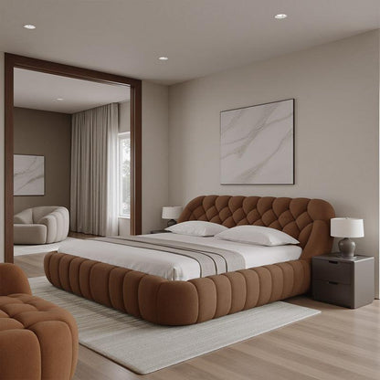 Letto Warby in terracotta