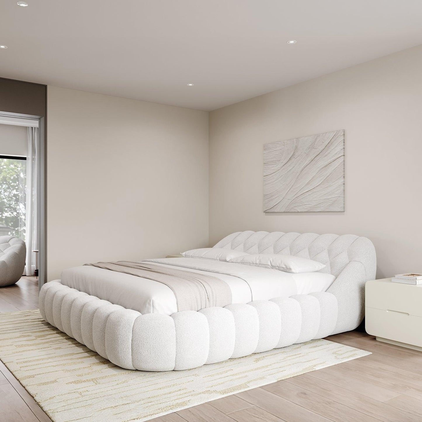 Letto Warby bianco