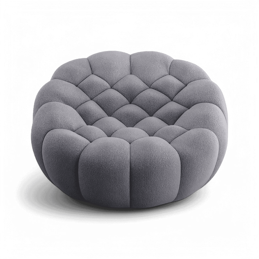 Poltrona Warby Lounge grigia